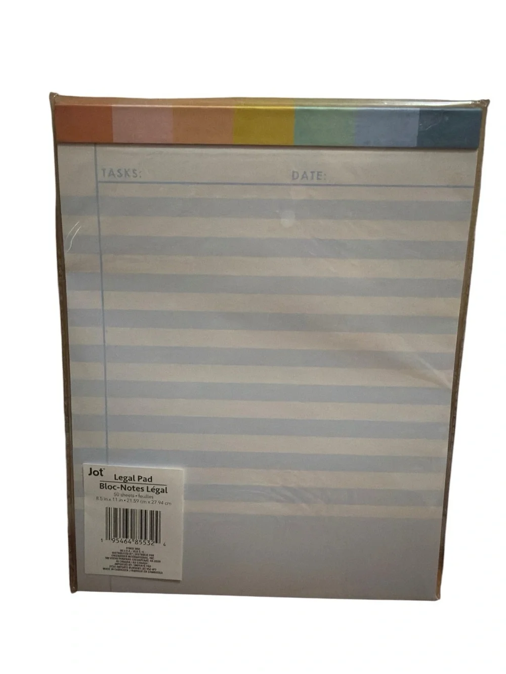 Set of 2 JOT 50 Sheet Lined Undated Legal Note Pads NWT
